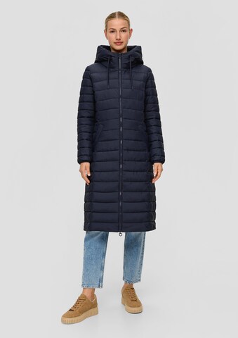 s.Oliver Winter Coat in Blue: front