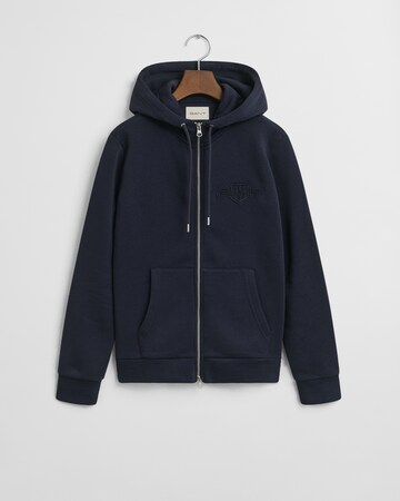 GANT Sweatjacke in Blau