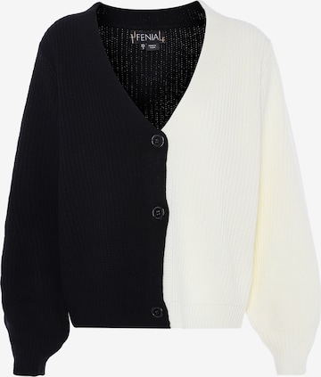 Cardigan FENIA en noir : devant