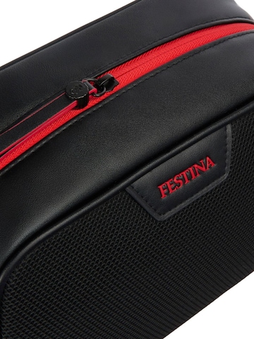 FESTINA Toilettas 'Toiletry Bag Black Edition' in Rood