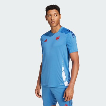 ADIDAS PERFORMANCE Jersey 'France Performance' in Blue: front