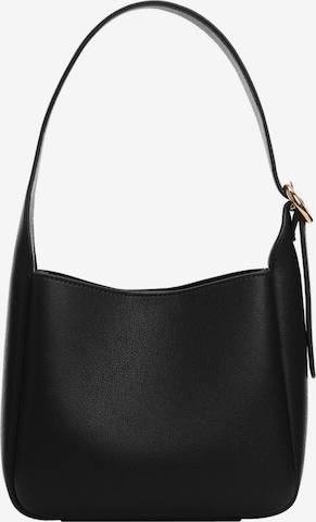 MANGO Shoulder Bag 'SALVA' in Black: front