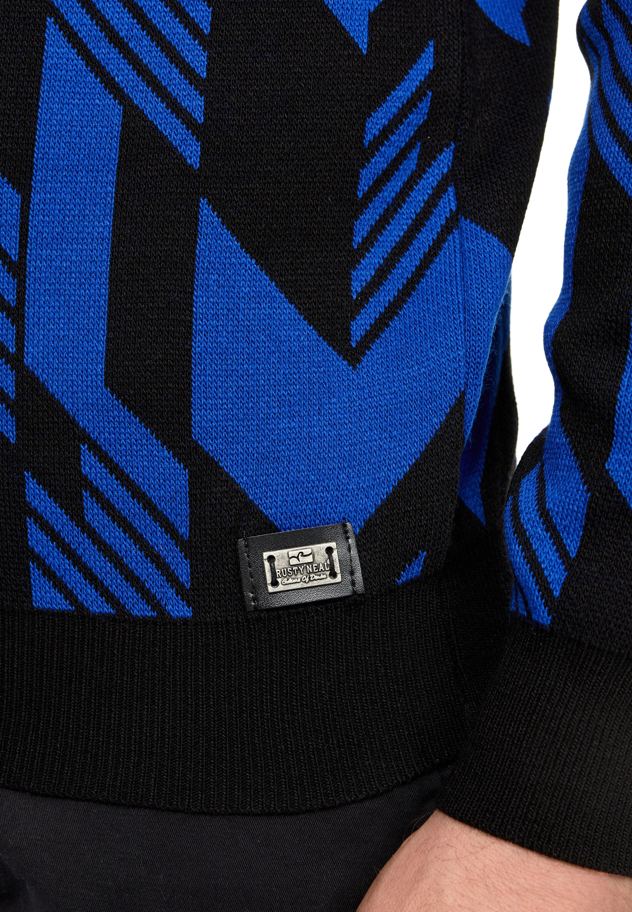 Rusty Neal Sweater in Blue