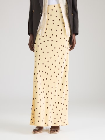TOPSHOP Rock 'MALENE' in Beige: Vorderseite
