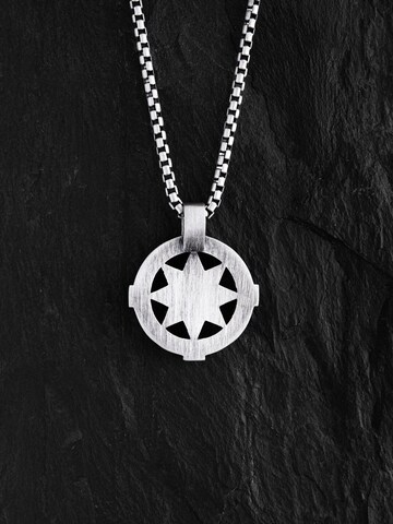 REYTEL - Colgante 'WIND ROSE' en plata