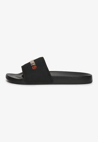 Superdry Strand-/badschoen 'Tarp Core' in Groen
