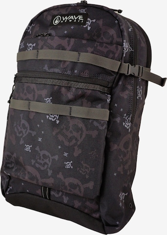 Wave Hawaii Backpack ' Recy 20 ' in Grey: front