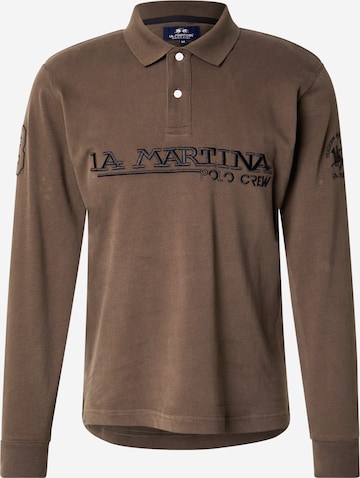 T-Shirt La Martina en vert : devant