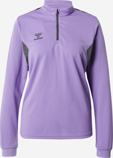 Hummel Athletic Sweatshirt 'AUTHENTIC' in Purple / Black, Item view