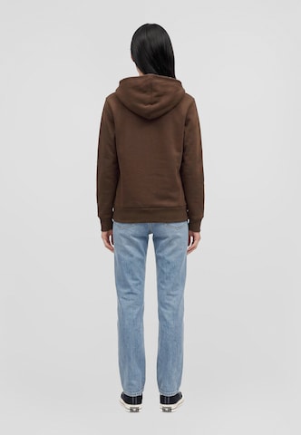 Gap Tall Sweat jacket 'FRANCHISE HERITAGE' in Brown: back