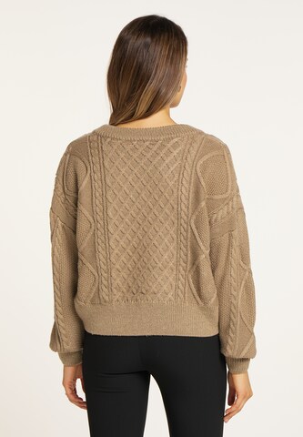 faina - Jersey en beige