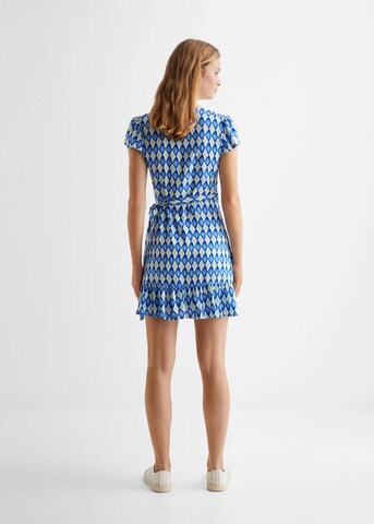 Robe 'Libano' MANGO TEEN en bleu