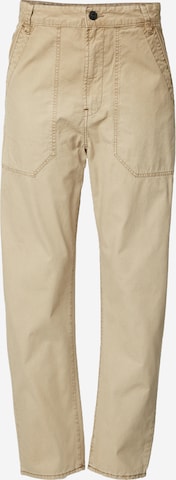 Pantalon G-Star RAW en beige : devant