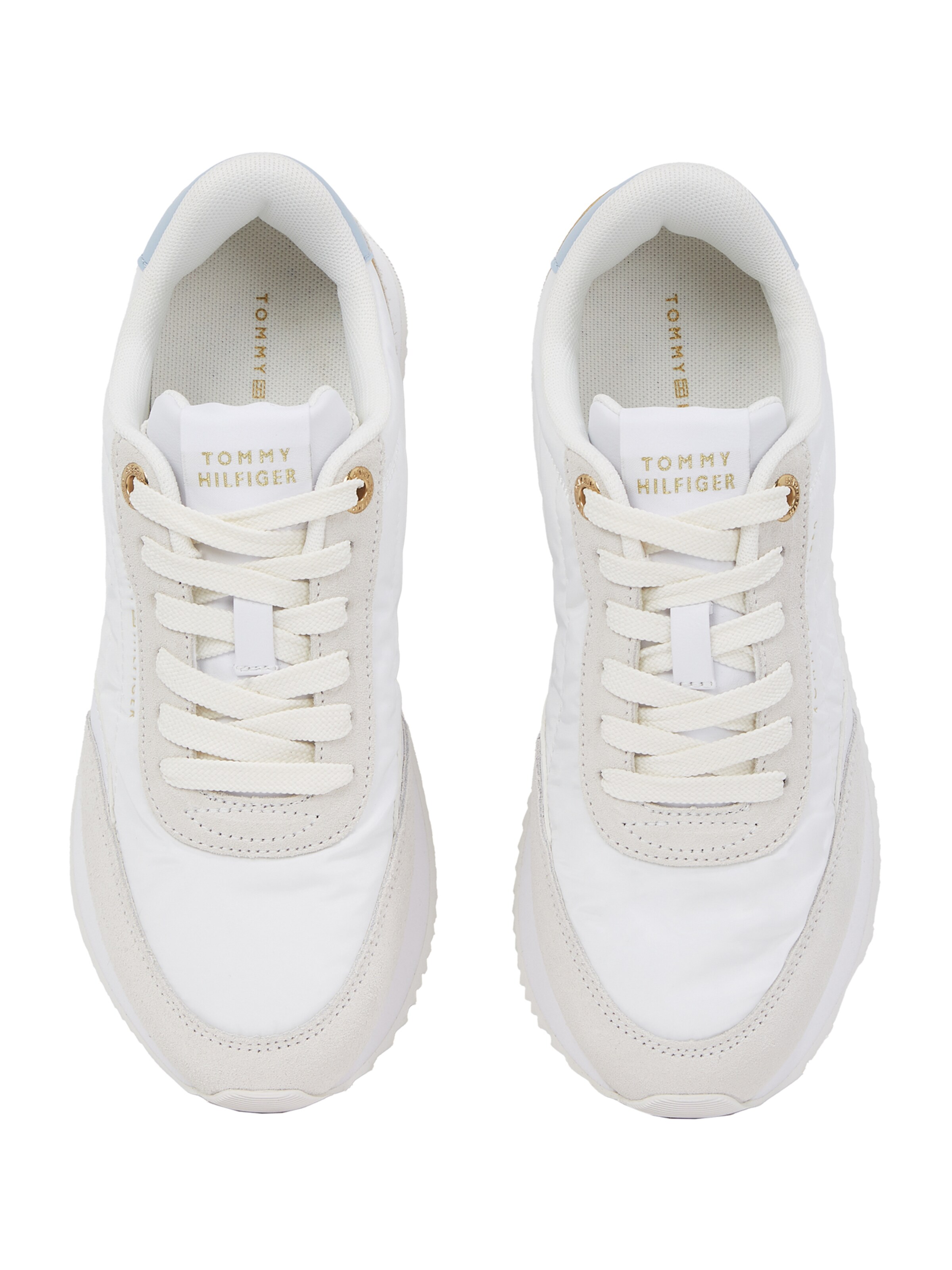 Baskets basses 'Essential' TOMMY HILFIGER en blanc
