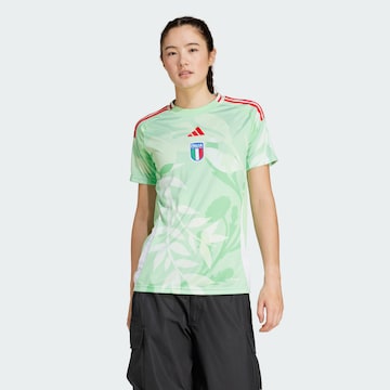 ADIDAS PERFORMANCE Trikot 'Italy 25 Away' in Grün: Vorderseite