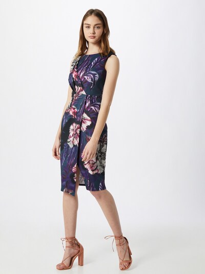 Closet London Robe en bleu marine / mélange de couleurs, Vue avec modèle