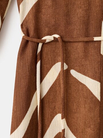 MANGO Kleid 'Karla' in Braun
