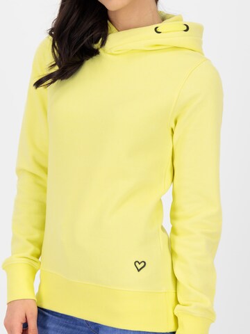 Sweat-shirt 'Brie' Alife and Kickin en jaune