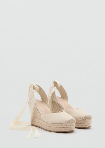 MANGO TEEN Sandals in Beige