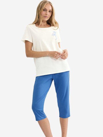 Pyjama ' Red Label Sets PK Capri ' TRIUMPH en bleu