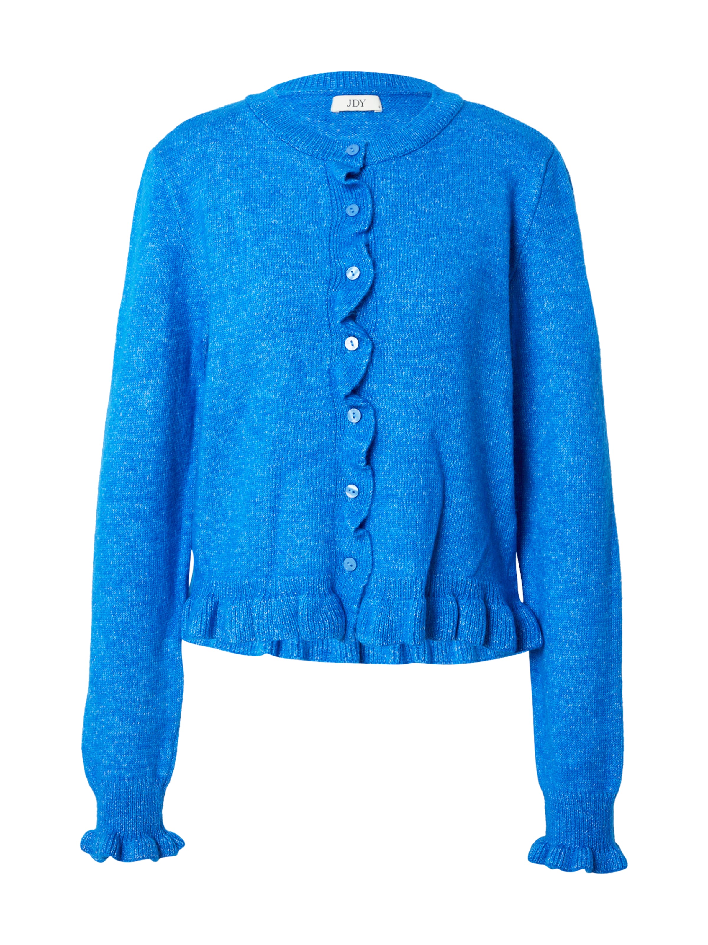 JDY Knit cardigan in Blue: front