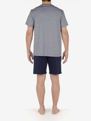 HOM Short Sleepwear ' Cotton Comfort ' in Blau