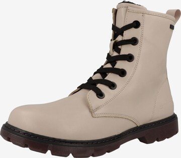 Bottes TOM TAILOR en beige : devant