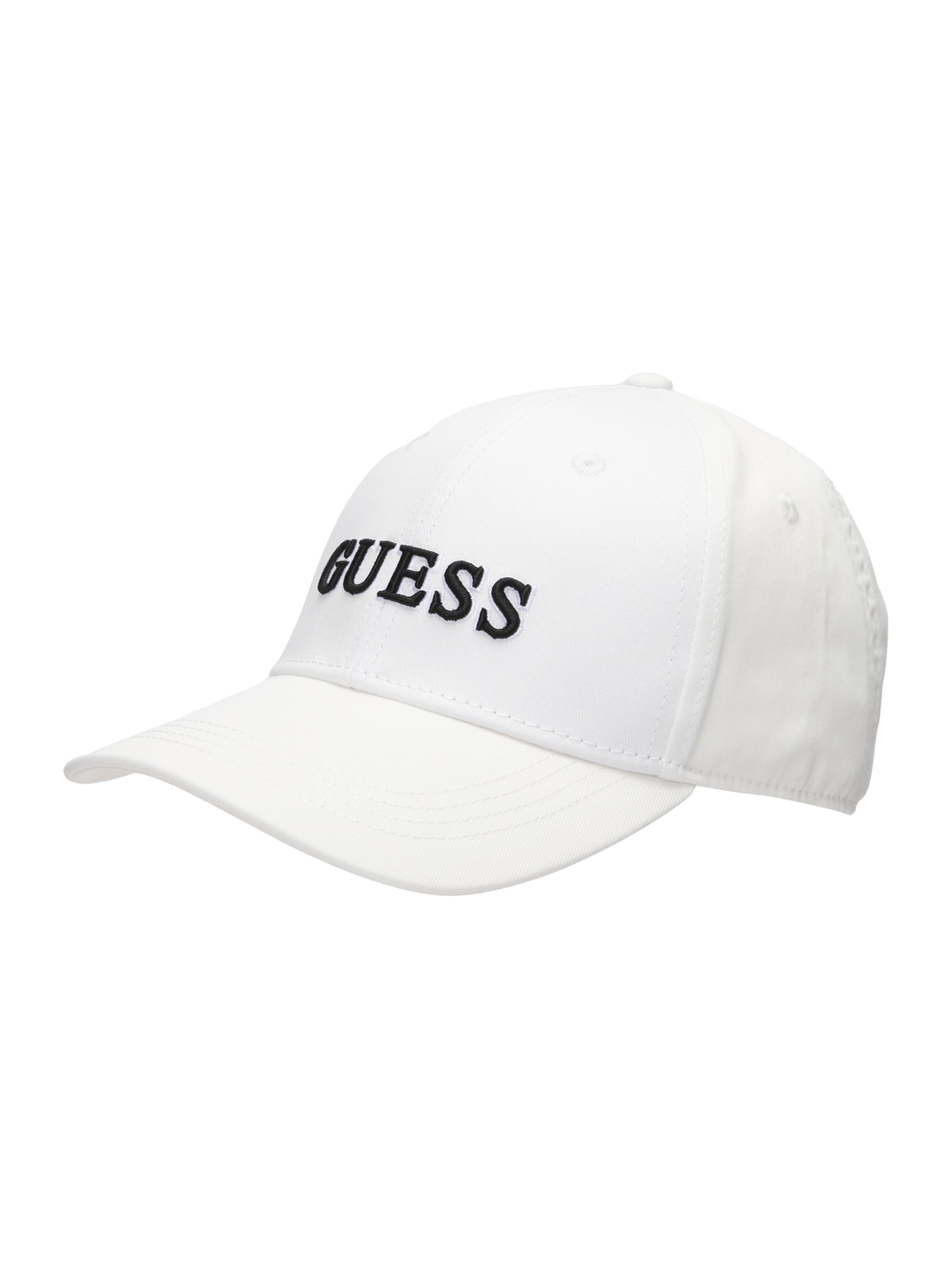 GUESS Cap'BASEBALL CAP' in Weiß: Vorderseite