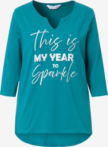 Janet & Joyce Shirt in Blue: front