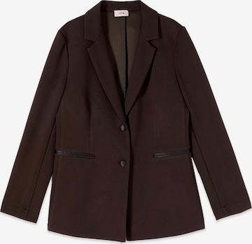 Blazer oltre en marron : devant