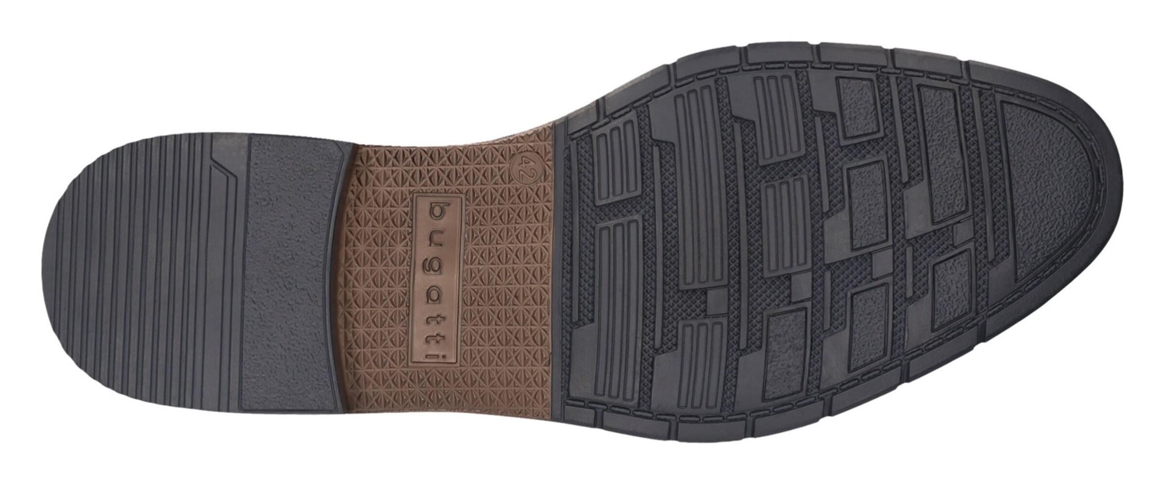 bugatti Šnurovacie topánky - Hnedá