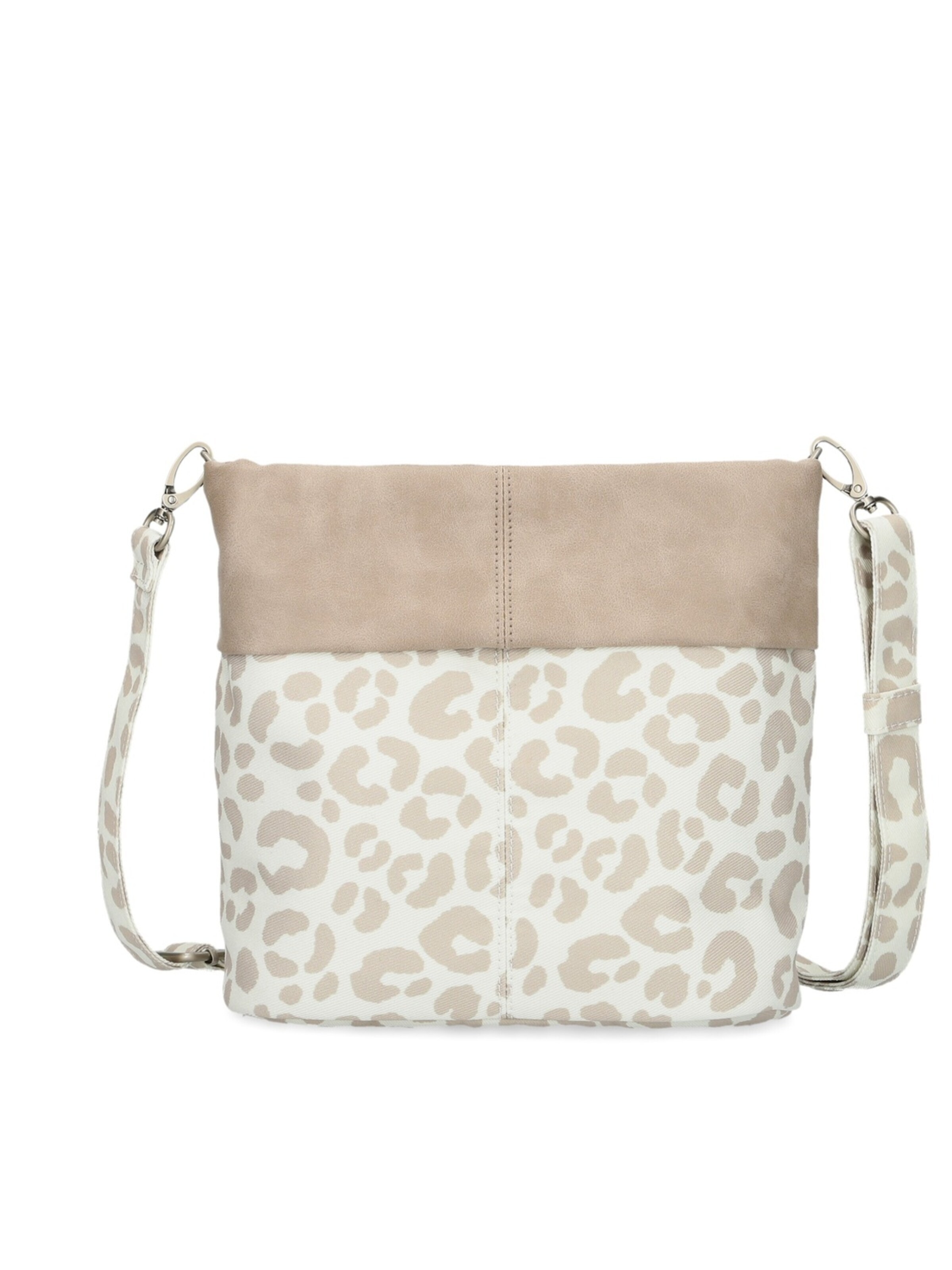 ZWEI Handtas 'Olli' in Beige