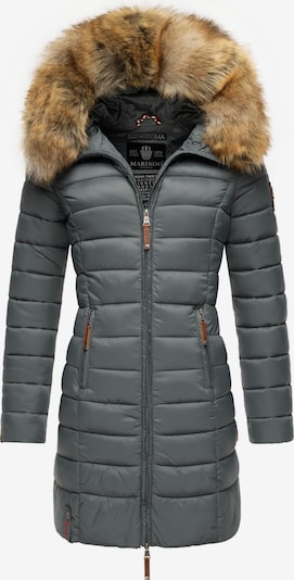 MARIKOO Χειμερινό παλτό 'Rose' σε ασημόγκριζο, Άποψη προϊόντος