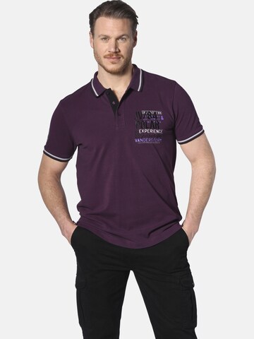 Jan Vanderstorm Shirt in Lila: voorkant
