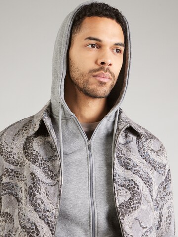 SELECTED - Sudadera con cremallera 'SLHDAN' en gris