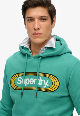 Sweat-shirt 'Vintage Trade Tab' Superdry en vert