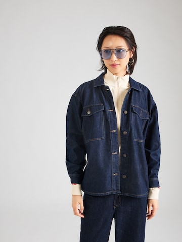 JDY Between-Season Jacket 'SANSA' in Blue: front