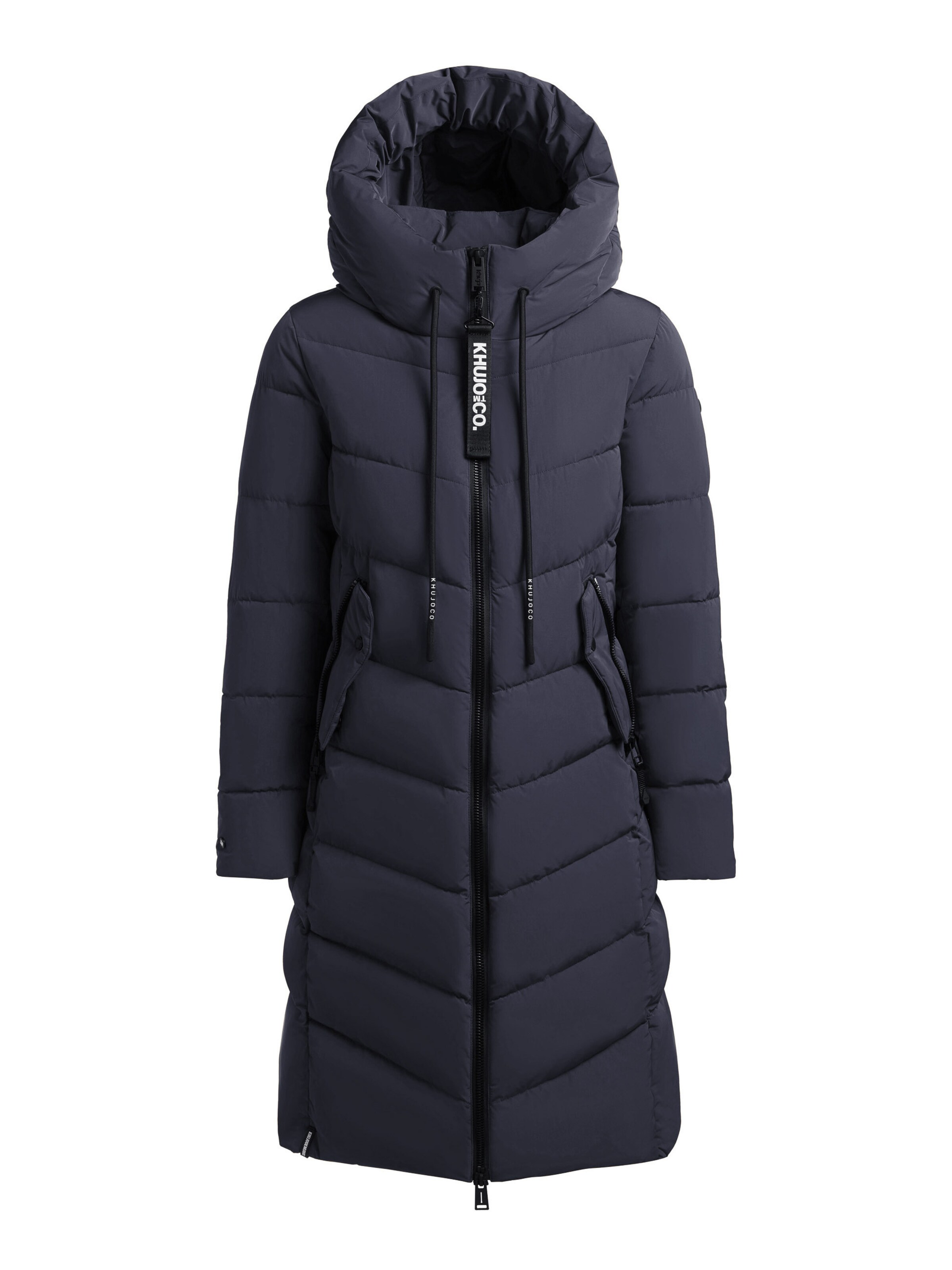 khujo Winter Coat 'Mikia4' in Blue: front