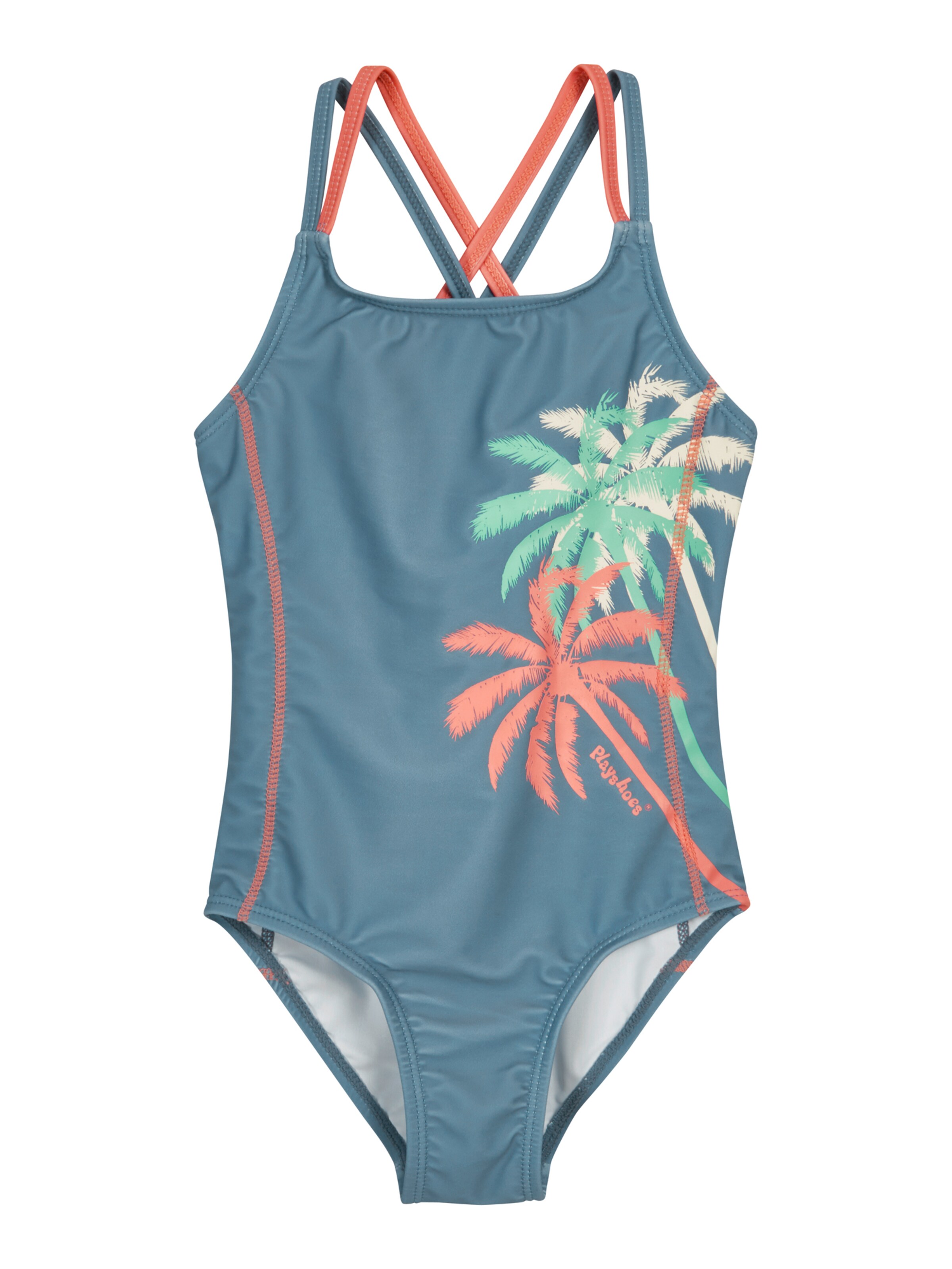 PLAYSHOES Fürdőruhák 'Palmen' - kék: elől