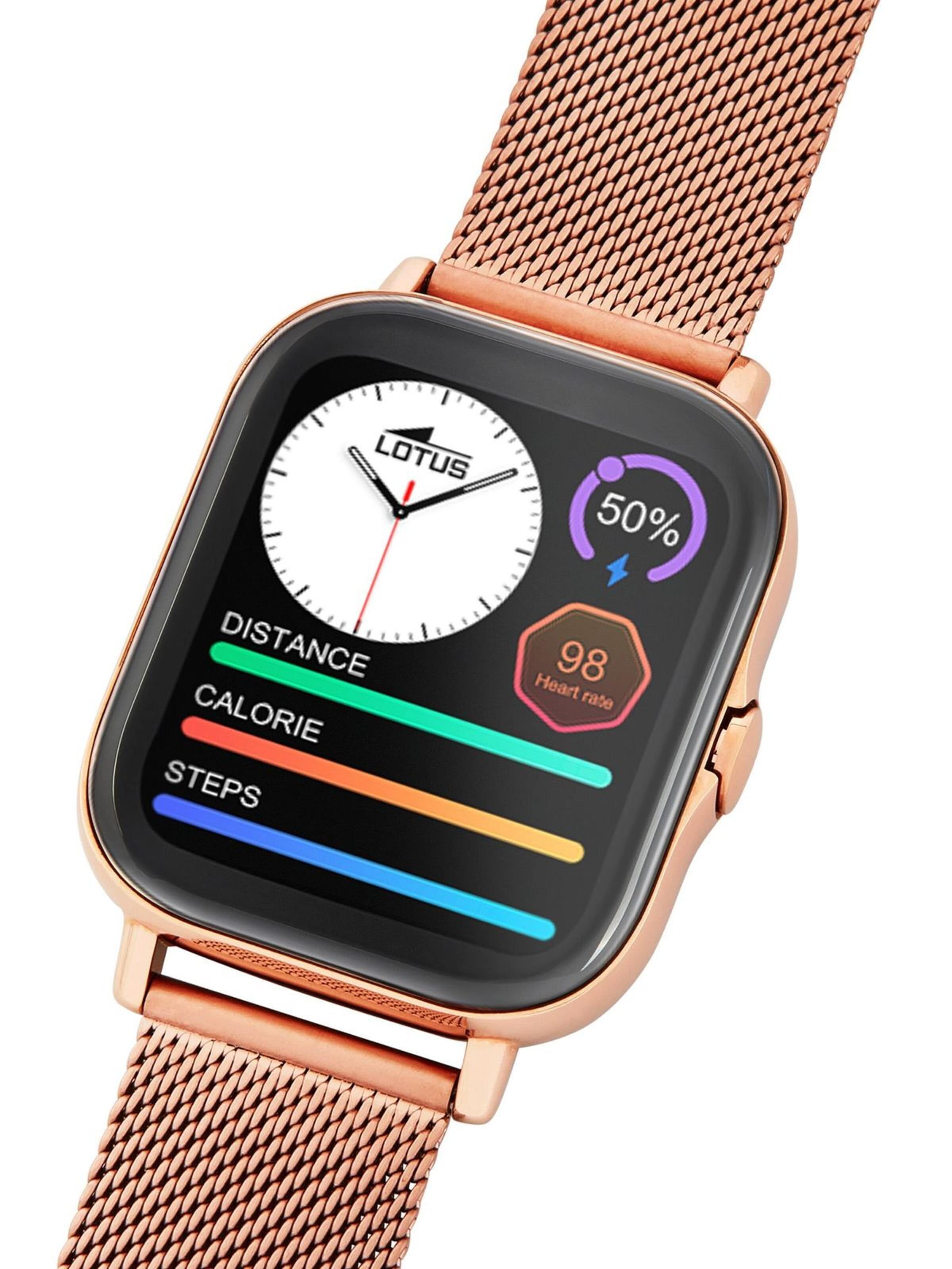 Lotus Digitální hodinky 'Smartwatch Smartime' – zlatá