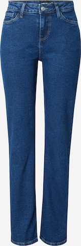 mėlyna PIECES Standartinis Džinsai: priekis