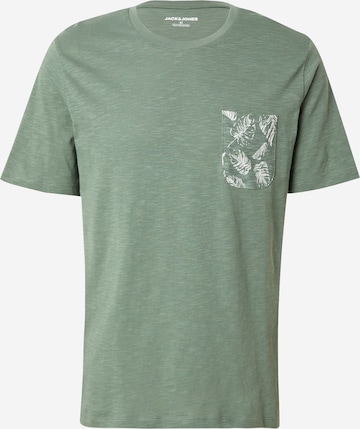 JACK & JONES Футболка 'JJROX' в Зеленый: спереди