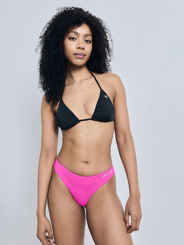 Triangolo Top per bikini 'VIOLET' di GUESS in nero