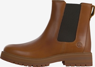 TIMBERLAND Chelsea Boots in Braun: Vorderseite