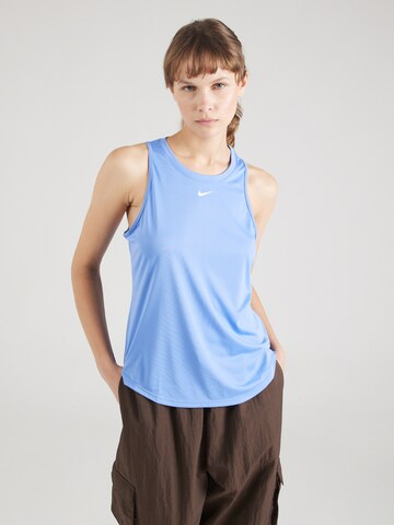 Haut de sport 'One' NIKE en bleu : devant