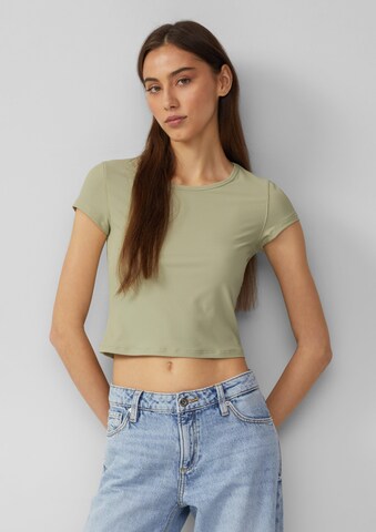 QS T-Shirt in Grün: Vorderseite