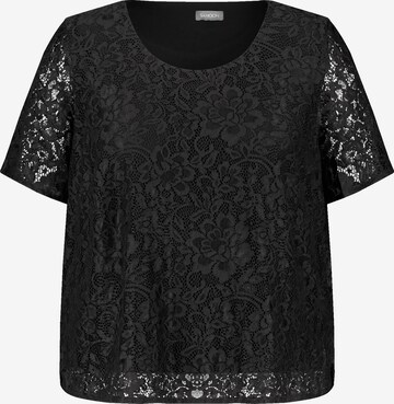 SAMOON Blouse in Black: front