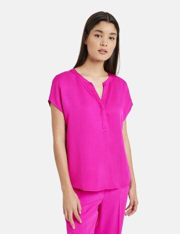 TAIFUN Блузка в Ярко-розовый: спереди
