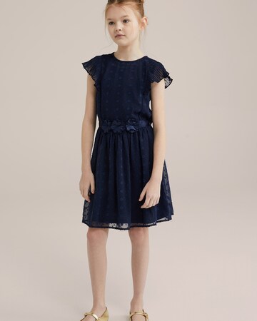 Robe WE Fashion en bleu : devant