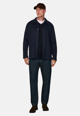 Boggi Milano Between-season jacket in Blue: front